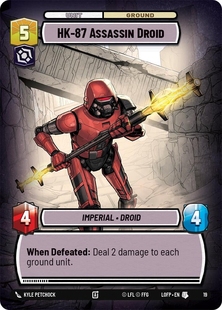 Image for HK-87 Assassin Droid (19) - Star Wars: Unlimited