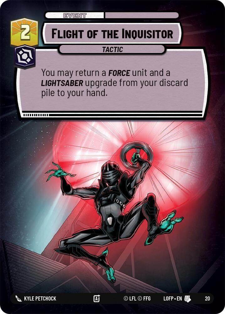 Image for Flight of the Inquisitor (20) - Star Wars: Unlimited