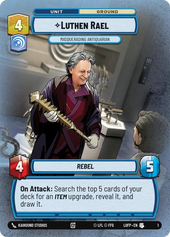 Image for Luthen Rael - Masquerading Antiquarian (1) - Star Wars: Unlimited