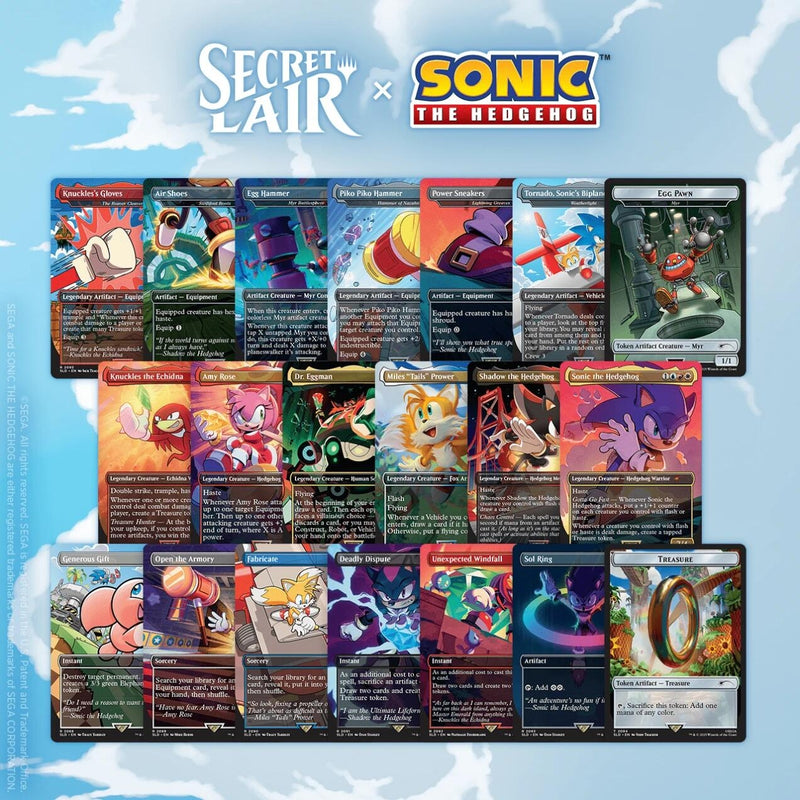 Image for Secret Lair x Sonic the Hedgehog Superdrop: Super Sonic Bundle (Non-Foil) - Magic: The Gathering