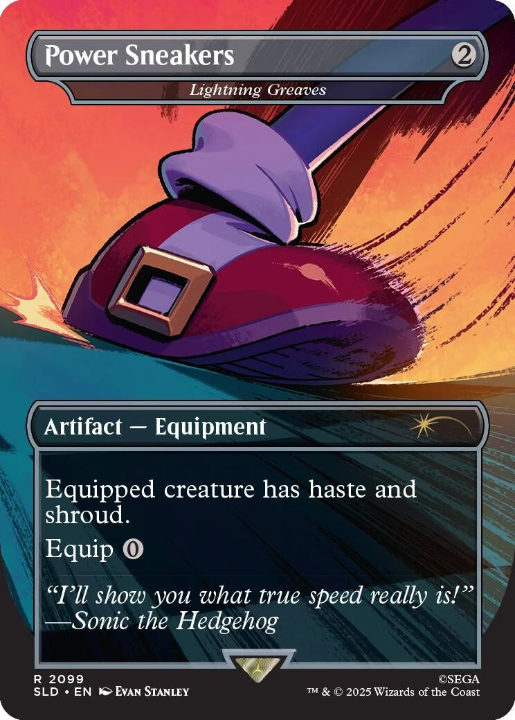 Image for Power Sneakers - Lightning Greaves (2099) (Secret Lair Drop Series) - Magic: The Gathering