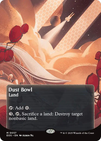 Image for Dust Bowl (0057) (Borderless) (57) (Edge of Eternities: Stellar Sights) - Magic: The Gathering