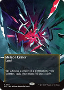 Image for Meteor Crater (0071) (Borderless) (71) (Edge of Eternities: Stellar Sights) - Magic: The Gathering