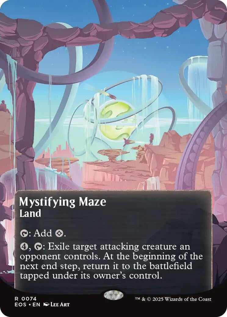 Image for Mystifying Maze (0074) (Borderless) (74) (Edge of Eternities: Stellar Sights) - Magic: The Gathering