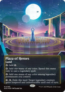 Image for Plaza of Heroes (0168) (Borderless) (Galaxy Foil) (168) (Edge of Eternities: Stellar Sights) - Magic: The Gathering