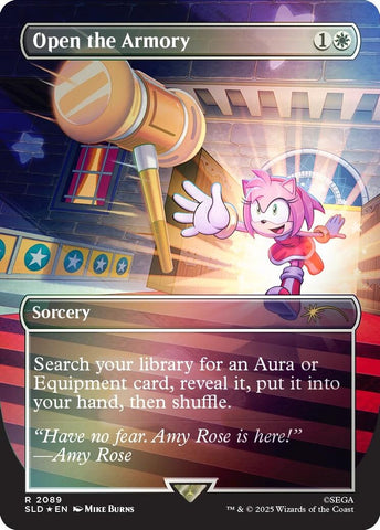 Image for Open the Armory (2089) (Rainbow Foil) (2089) (Secret Lair Drop Series) - Magic: The Gathering