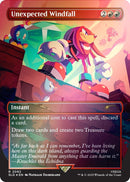 Image for Unexpected Windfall (2092) (Rainbow Foil) (2092) (Secret Lair Drop Series) - Magic: The Gathering