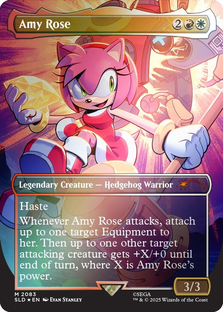 Image for Amy Rose (Rainbow Foil) (2083) (Secret Lair Drop Series) - Magic: The Gathering