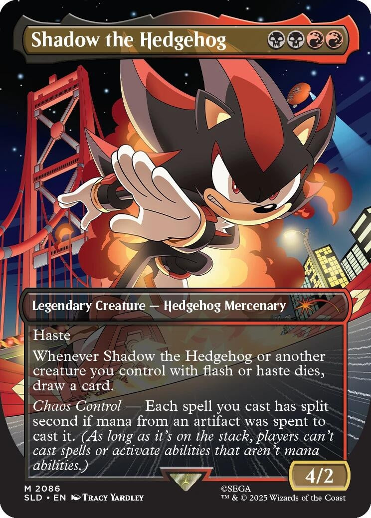 Image for Shadow the Hedgehog (2086) (Secret Lair Drop Series) - Magic: The Gathering