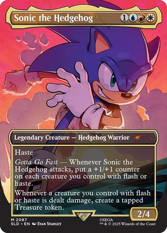 Image for Sonic the Hedgehog (2087) (Secret Lair Drop Series) - Magic: The Gathering