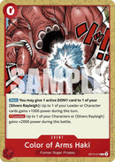 Image for Color of Arms Haki (OP12-019) (Legacy of the Master) - One Piece Card Game