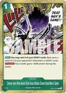 Image for Demon Aura Nine Sword Style Asura Blades Drawn Dead Man's Game (OP12-037) (Legacy of the Master) - One Piece Card Game