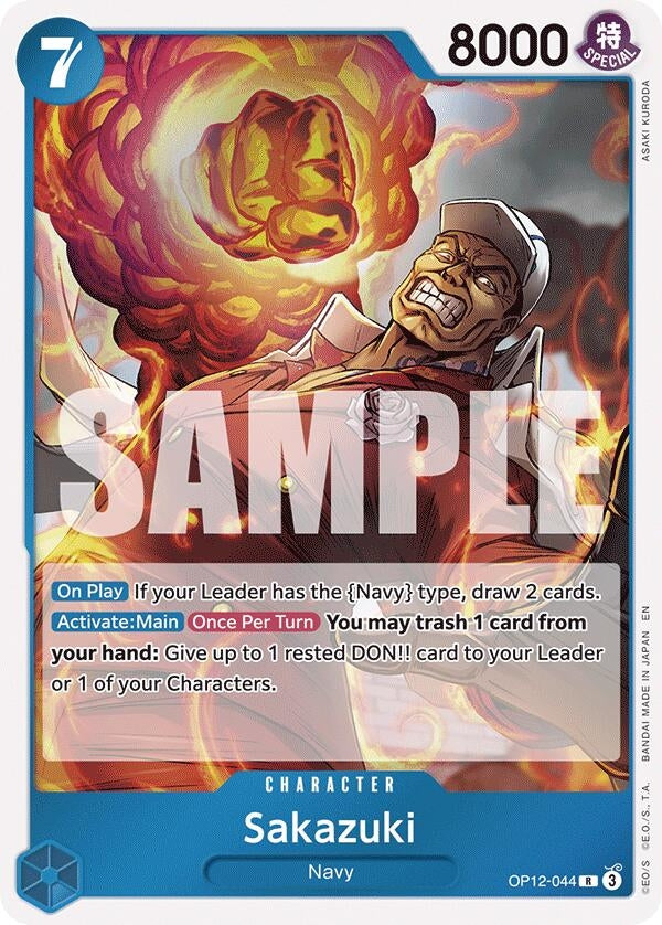 Image for Sakazuki (OP12-044) (Legacy of the Master) - One Piece Card Game