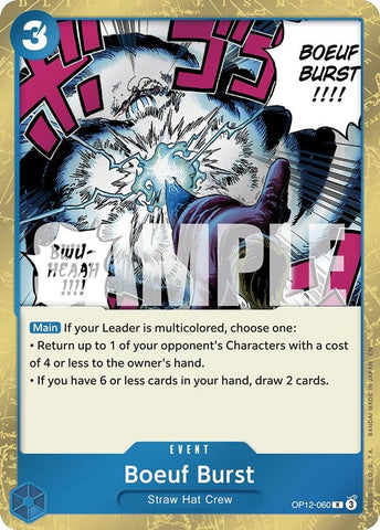 Image for Boeuf Burst (OP12-060) (Legacy of the Master) - One Piece Card Game