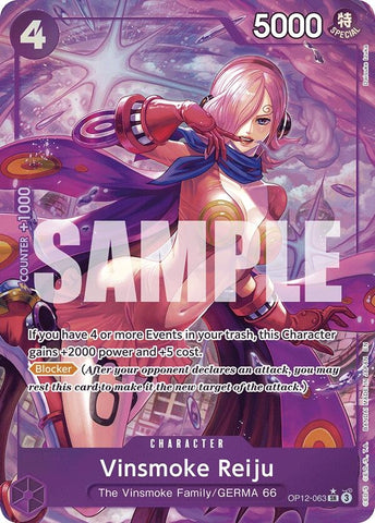 Image for Vinsmoke Reiju (Alternate Art) (OP12-063) (Legacy of the Master) - One Piece Card Game