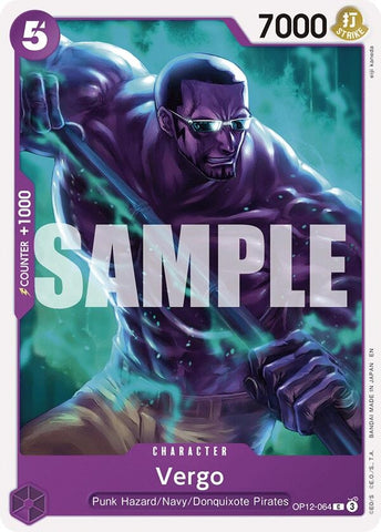 Image for Vergo (OP12-064) (Legacy of the Master) - One Piece Card Game