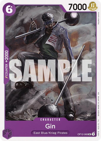Image for Gin (OP12-068) (Legacy of the Master) - One Piece Card Game