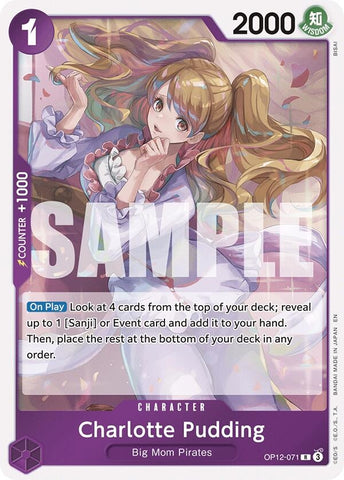 Image for Charlotte Pudding (OP12-071) (Legacy of the Master) - One Piece Card Game