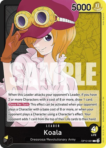 Image for Koala (081) (OP12-081) (Legacy of the Master) - One Piece Card Game