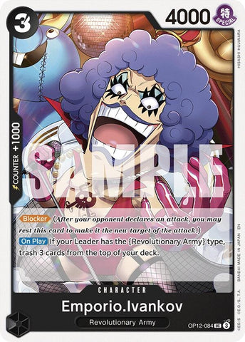 Image for Emporio.Ivankov (084) (OP12-084) (Legacy of the Master) - One Piece Card Game