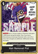Image for Hair Removal Fist (OP12-098) (Legacy of the Master) - One Piece Card Game