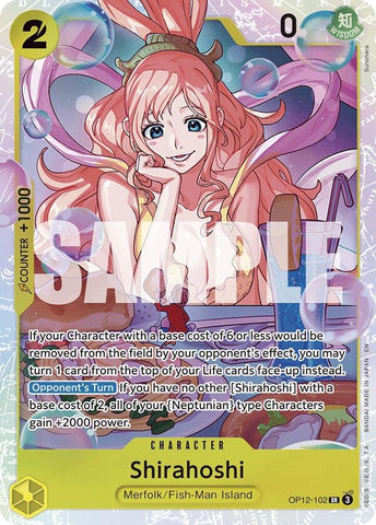 Image for Shirahoshi (OP12-102) (Legacy of the Master) - One Piece Card Game