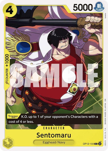 Image for Sentomaru (OP12-104) (Legacy of the Master) - One Piece Card Game