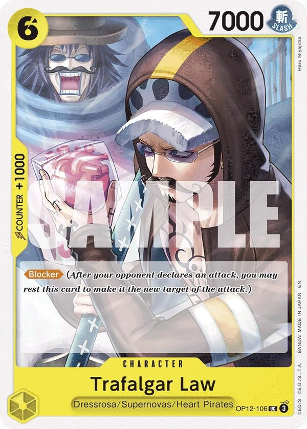 Image for Trafalgar Law (106) (OP12-106) (Legacy of the Master) - One Piece Card Game