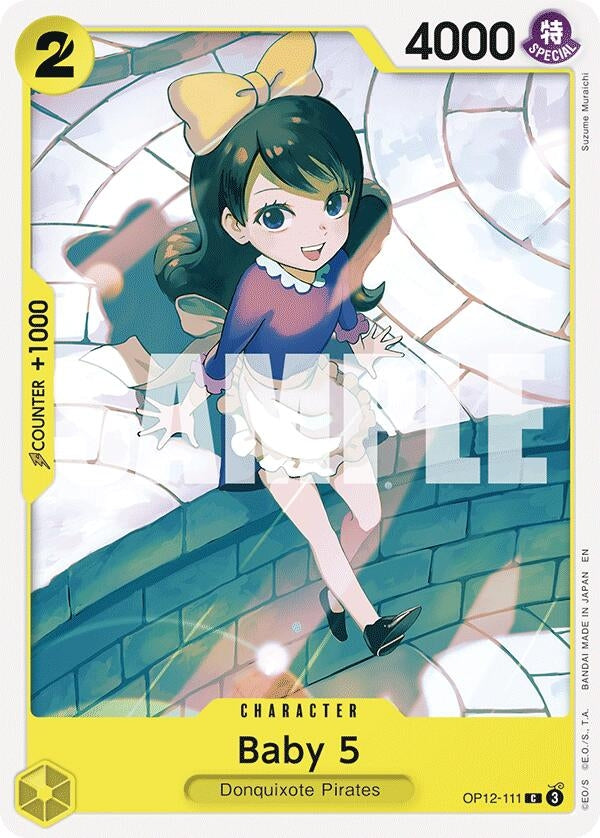 Image for Baby 5 (111) (OP12-111) (Legacy of the Master) - One Piece Card Game