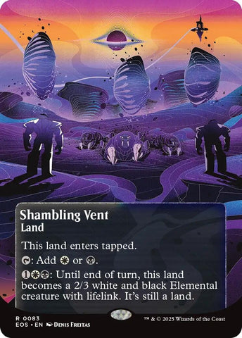 Image for Shambling Vent (0083) (Borderless) (83) (Edge of Eternities: Stellar Sights) - Magic: The Gathering