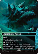 Image for Lumbering Falls (0114) (Borderless) (Galaxy Foil) (114) (Edge of Eternities: Stellar Sights) - Magic: The Gathering