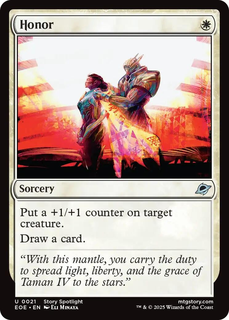 Image for Honor (21) (Edge of Eternities) - Magic: The Gathering