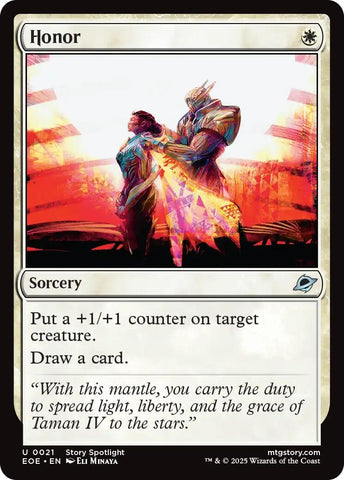 Image for Honor (21) (Edge of Eternities) - Magic: The Gathering