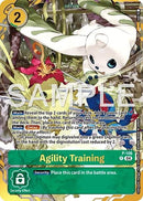 Image for Agility Training (Premium Card Collection -Digimon Training Set-) (P-106 P) (Digimon Promotion Cards) (D-PR) - Digimon Card Game