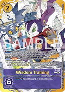 Image for Wisdom Training (Premium Card Collection -Digimon Training Set-) (P-108 P) (Digimon Promotion Cards) (D-PR) - Digimon Card Game
