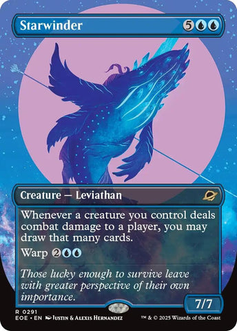 Image for Starwinder (0291) (Borderless) (291) (Edge of Eternities) - Magic: The Gathering