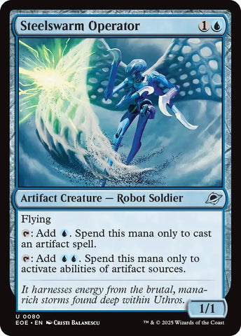 Image for Steelswarm Operator (80) (Edge of Eternities) - Magic: The Gathering