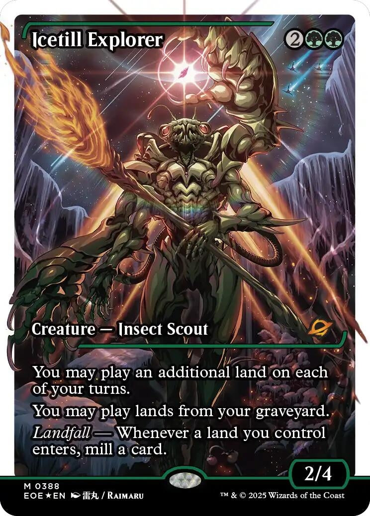 Image for Icetill Explorer (Showcase) (Fracture Foil) (388) (Edge of Eternities) - Magic: The Gathering
