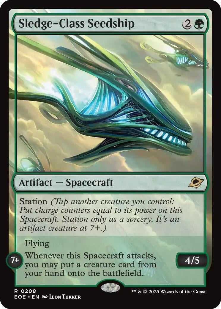 Image for Sledge-Class Seedship (208) (Edge of Eternities) - Magic: The Gathering