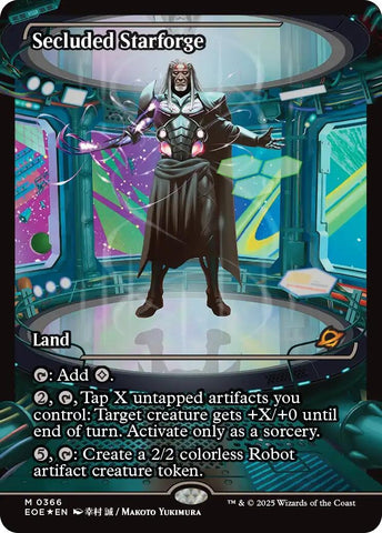 Image for Secluded Starforge (Showcase) (366) (Edge of Eternities) - Magic: The Gathering