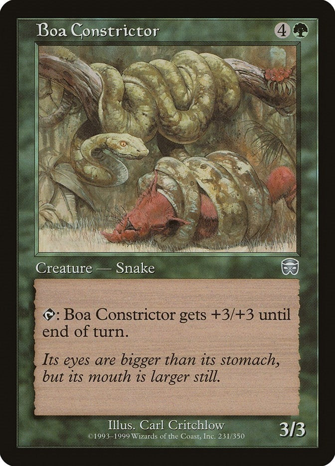 Boa Constrictor (231) [MMQ]