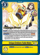 Image for Unique Emblem: Fable Waltz (BT22-098 U) - Digimon Card Game