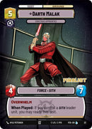 Image for Darth Malak - Covetous Apprentice (Finalist) (23) - Star Wars: Unlimited