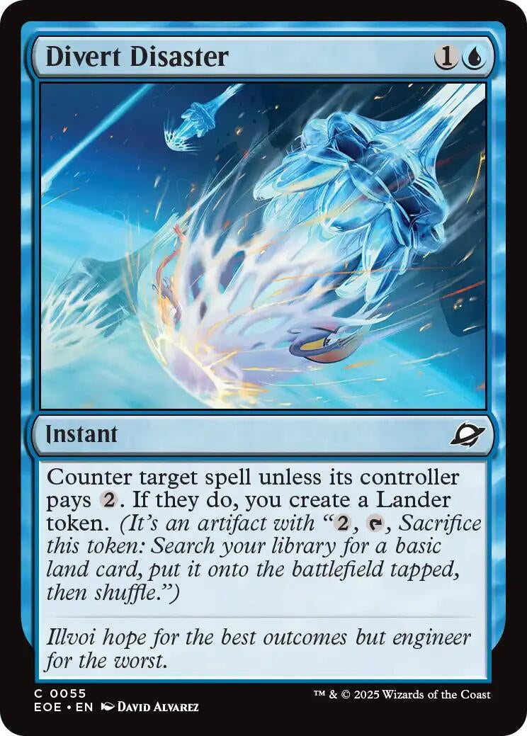 Image for Divert Disaster (55) (Edge of Eternities) - Magic: The Gathering