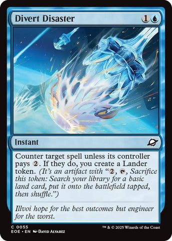 Image for Divert Disaster (55) (Edge of Eternities) - Magic: The Gathering