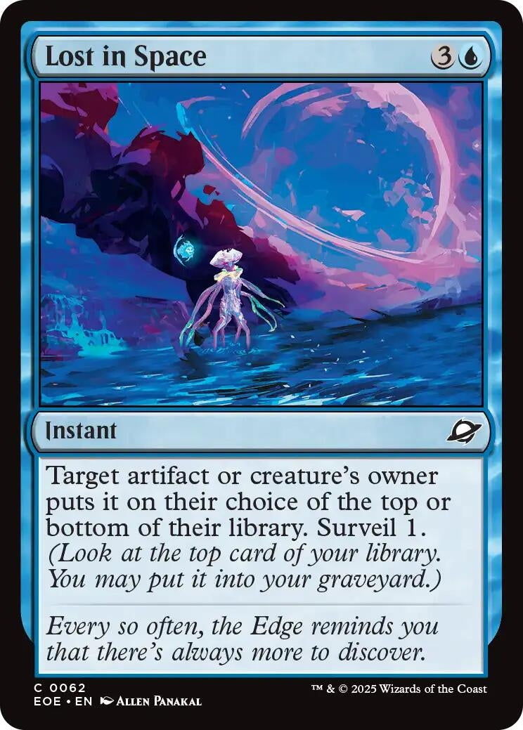 Image for Lost In Space (62) (Edge of Eternities) - Magic: The Gathering