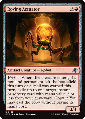 Image for Roving Actuator (157) (Edge of Eternities) - Magic: The Gathering