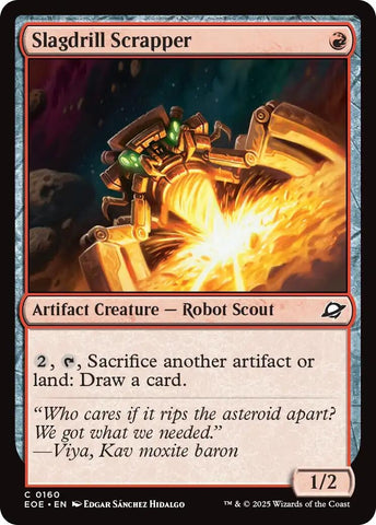 Image for Slagdrill Scrapper (160) (Edge of Eternities) - Magic: The Gathering