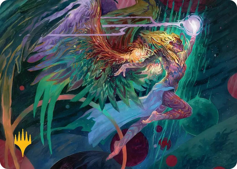 Exalted Sunborn Art Card (Gold-Stamped Signature) (3) (Art Series: Edge of Eternities)