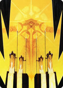 Image for Hardlight Containment Art Card (Gold-Stamped Planeswalker Symbol) (4) - Magic: The Gathering